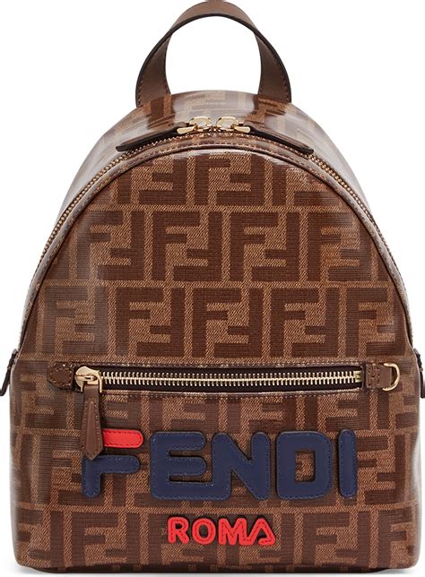 fendi x fila backpack|fila x fendi clothing.